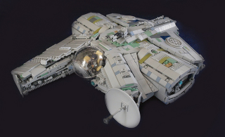 Illustration for article titled Redesigning Star Wars' Coolest Vehicles (Using LEGO)